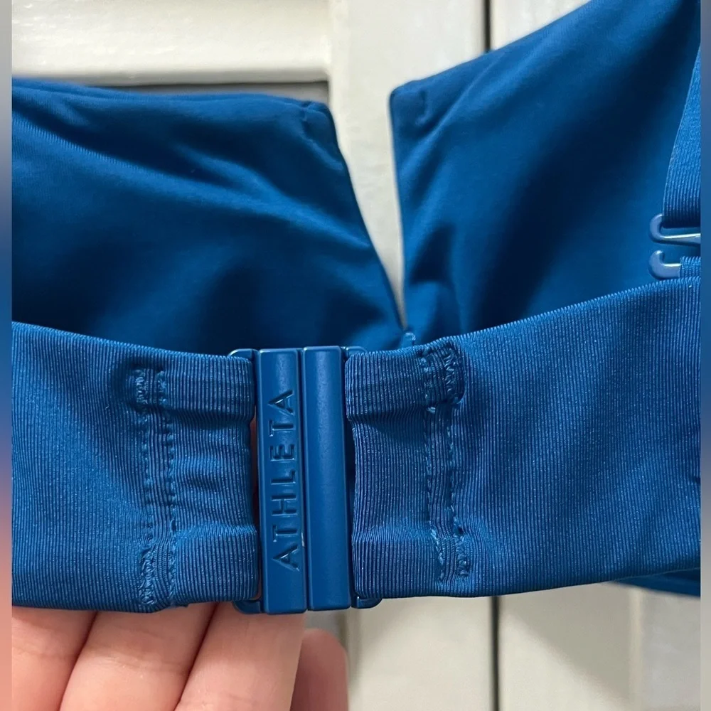 Athleta SQUARE NECK V BRA CUP BIKINI TOP